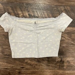 PacSun off the shoulder cropped top!